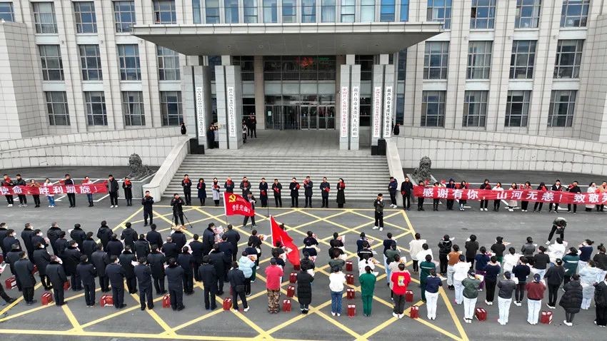 春暖花開，英雄歸來(lái)！葫蘆島市第二人民醫(yī)院支援綏中醫(yī)療隊(duì)凱旋而歸~(圖3)